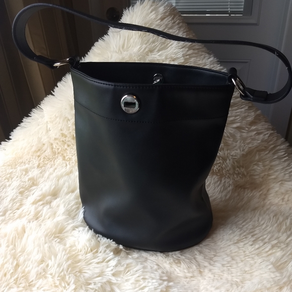 NINE WEST BLACK PURSE - Picture 1 of 6